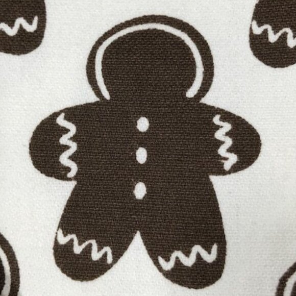 Set of 2 Vintage Mrs. Claus Cookie Company + Gingerbread Men 100% Cotton Towels - Picture 4 of 9